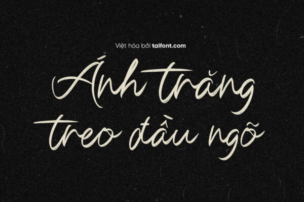 Font Việt hóa TF Madison Bright