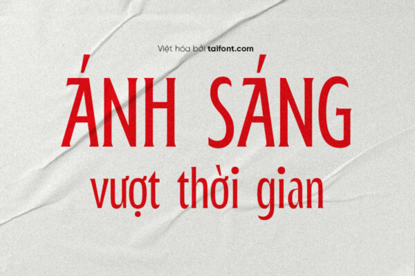 Font Việt hóa TF Patimura Condensed