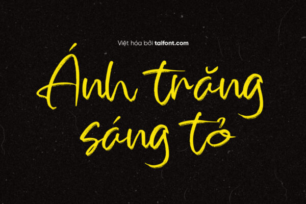 Font Việt hóa TF Twilight Stroke