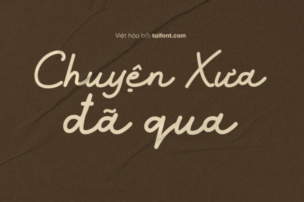 Font Việt hóa TF Adellia Badile