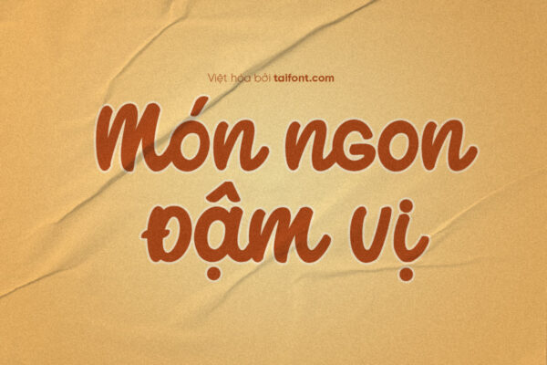 Font Việt hóa TF Catterpillar