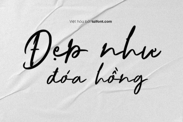 Font Việt hóa TF Haddit