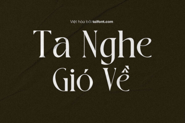 Font Việt hóa TF Robuca