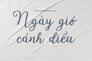 Font Việt hóa TF Garden Whimsy
