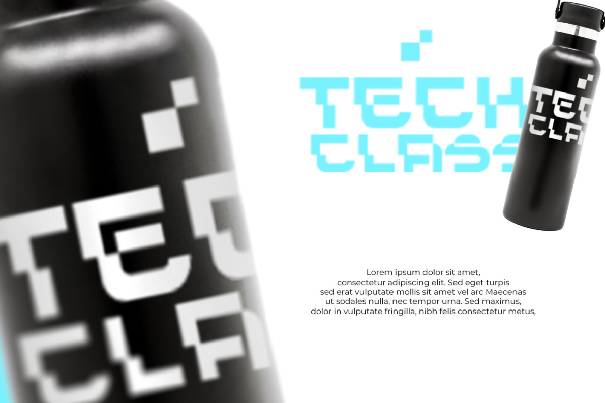 Font TF Glitech Việt hóa miễn phí, kiểu chữ công nghệ mạnh mẽ dành cho thiết kế trí tuệ nhân tạo, máy tính và các sản phẩm công nghệ