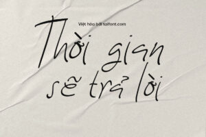 Font Việt hóa TF Roze Belinda Script