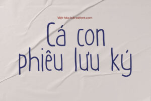 Font Việt hóa TF Sketch Paper