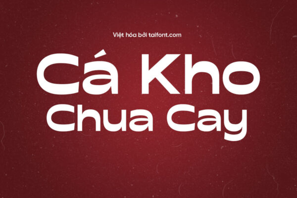 Font Việt hóa TF Gafiton