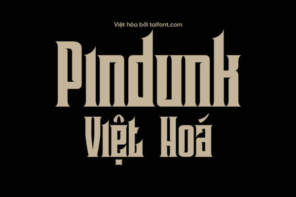Font Việt hóa TF Hailing