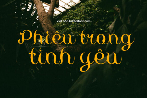 Font Việt hóa TF Kinksane