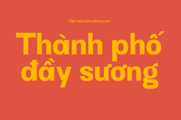 Font Việt hóa Belfort