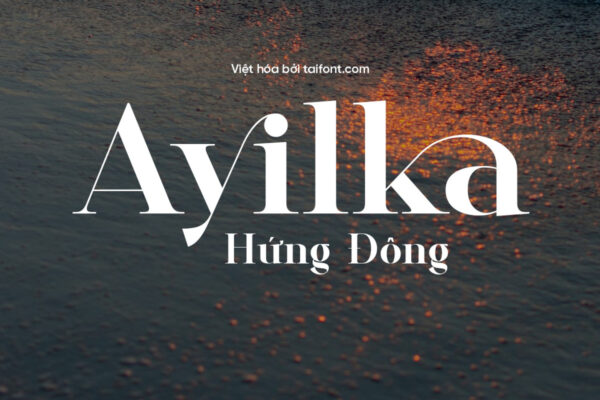 Font Việt hóa TF Ayilka
