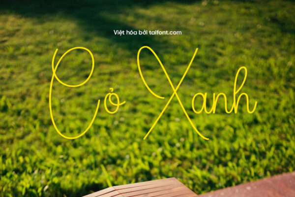 Font Việt hóa TF Daddy Vintage