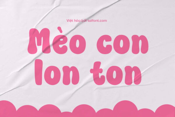 Font Việt hóa TF Honey Baby