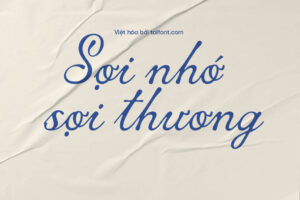 Font Việt hóa TF Meliora – Nhiều glyphs