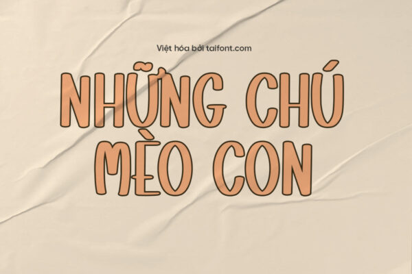 Font Việt hóa TF October