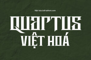 Font Việt hóa TF Quartus