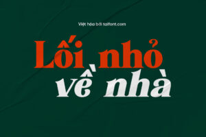 2 Font Việt hóa TF Billionery