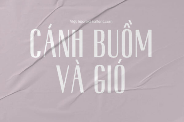 Font Việt hóa TF Harlet