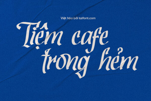 Font Việt hóa TF Rudgion Script