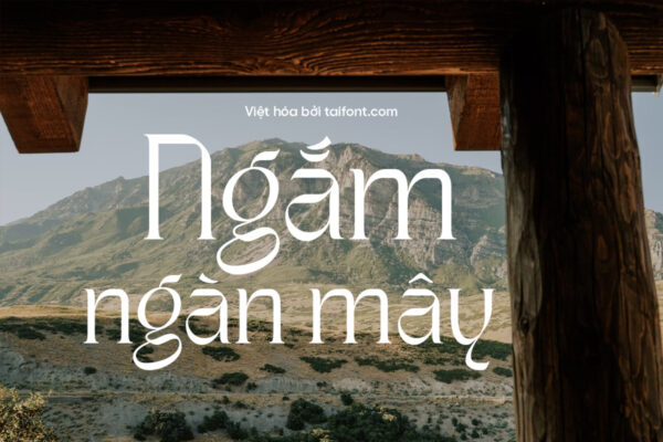 Font Việt hóa TF TAN Luna Negra