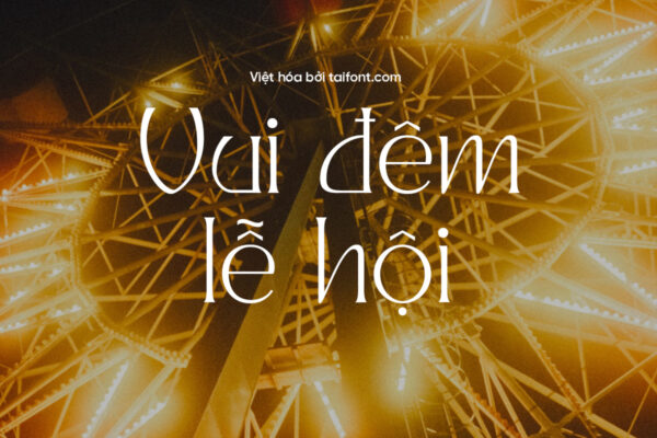 Font Việt hóa TF TAN Mignon