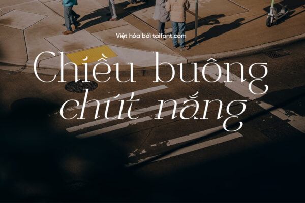 Font Việt hóa TF TAN - Parfait