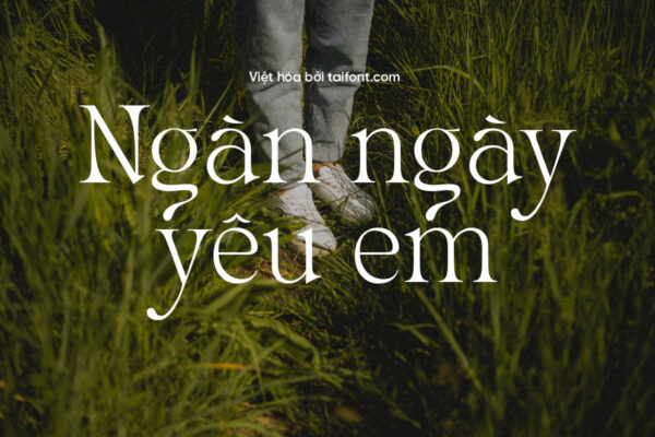 Font Việt hóa TF TAN Vivre Libre