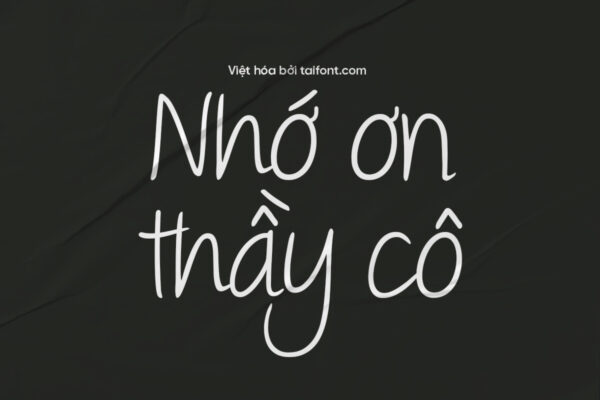 Font Việt hóa TF Wildways