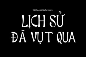 Font Việt hóa TF Eleanora