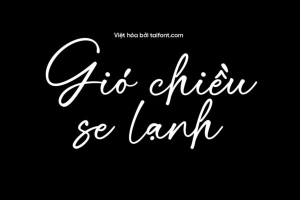 Font Việt hóa TF Cintarini
