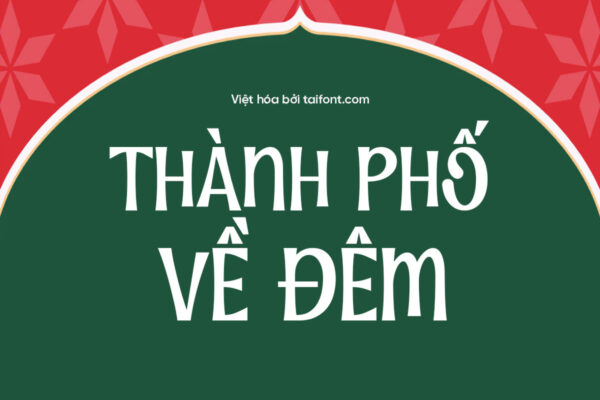 Font Việt hóa TF Crilas