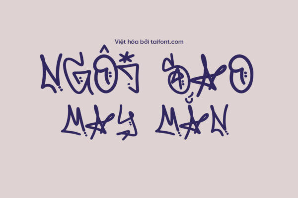 Font Việt hóa TF Zerokrew