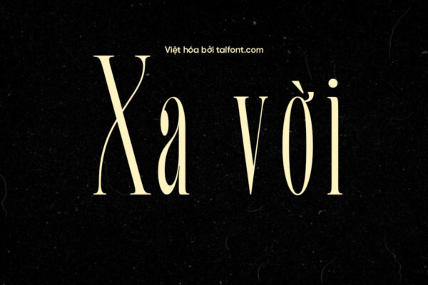 Font Việt hóa TF Alqeon
