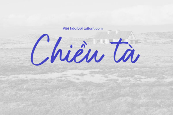 Font Việt hóa TF Royal Wisdom