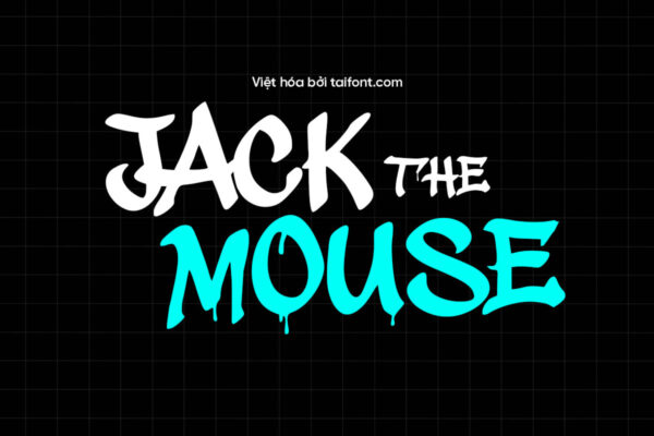 Font Việt hóa TF Jack The Mouse