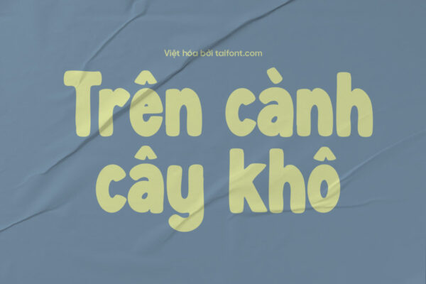Font Việt hóa TF BRING MEMORIES