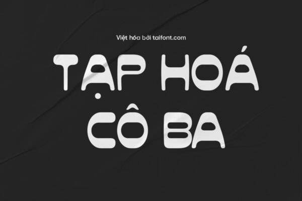 Font Việt hóa TF Capestone