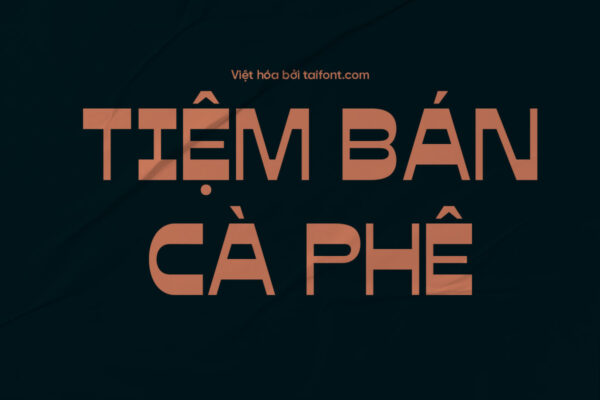 Font Việt hóa TF Cherry Pop