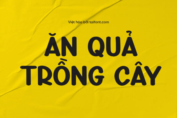 Font Việt hóa TF Super Sale